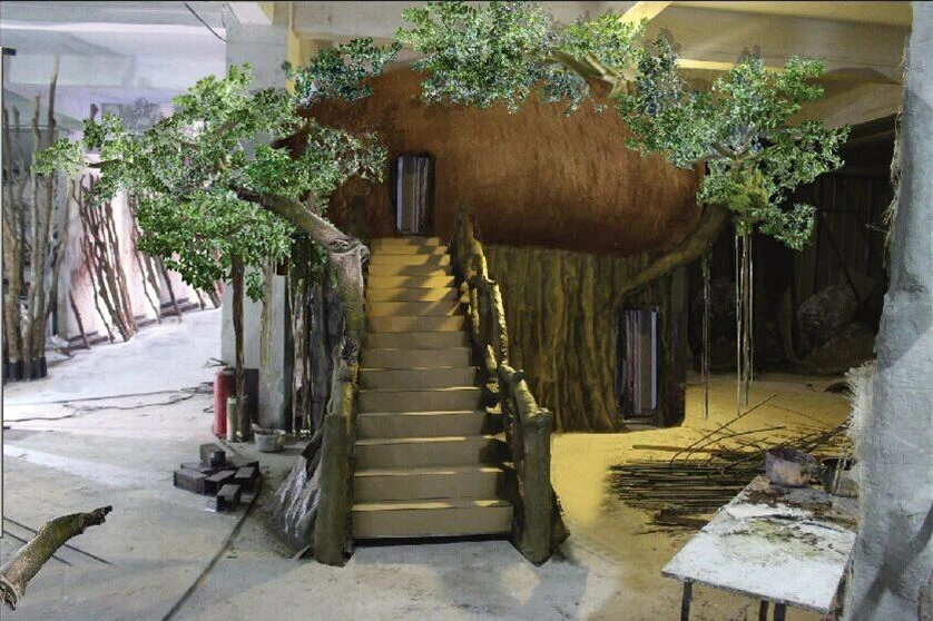 Къща на дърво в международното училище Anglo Singapore